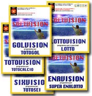 Software per sistemi Win For Life, Super Enalotto, 10eLotto, Lotto, Scommesse Sportive, Totocalcio e Totogol