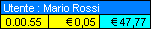 Timer delle Postazioni di Navigazione Timer e Credito Postazioni